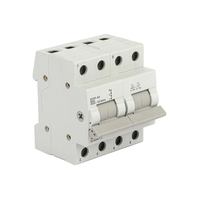 DIN Rail Changeover Whakawhiti 125A